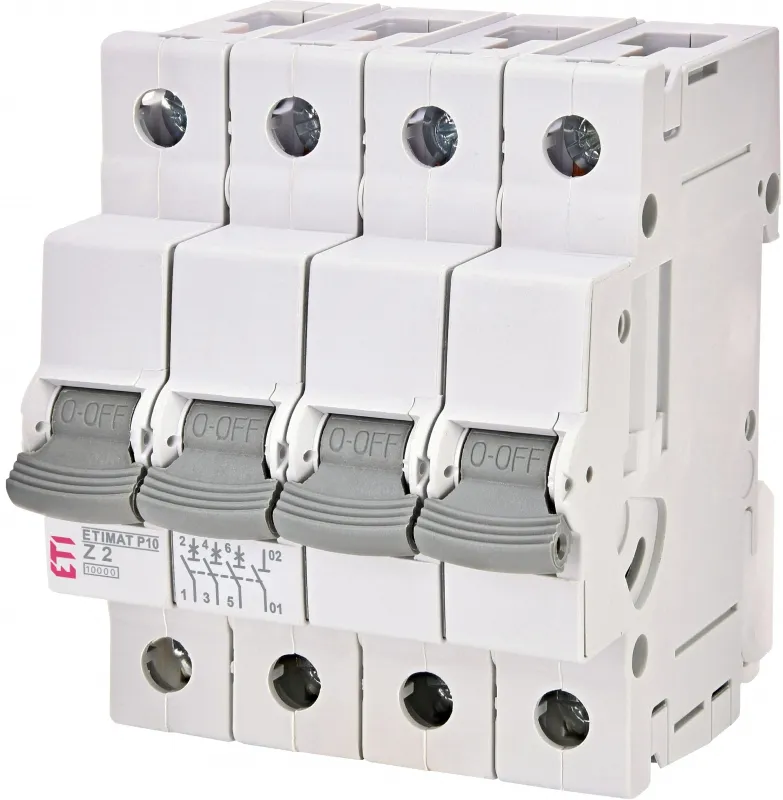Automatski prekidač ETIMAT P10 4p C13  15kA 001901929