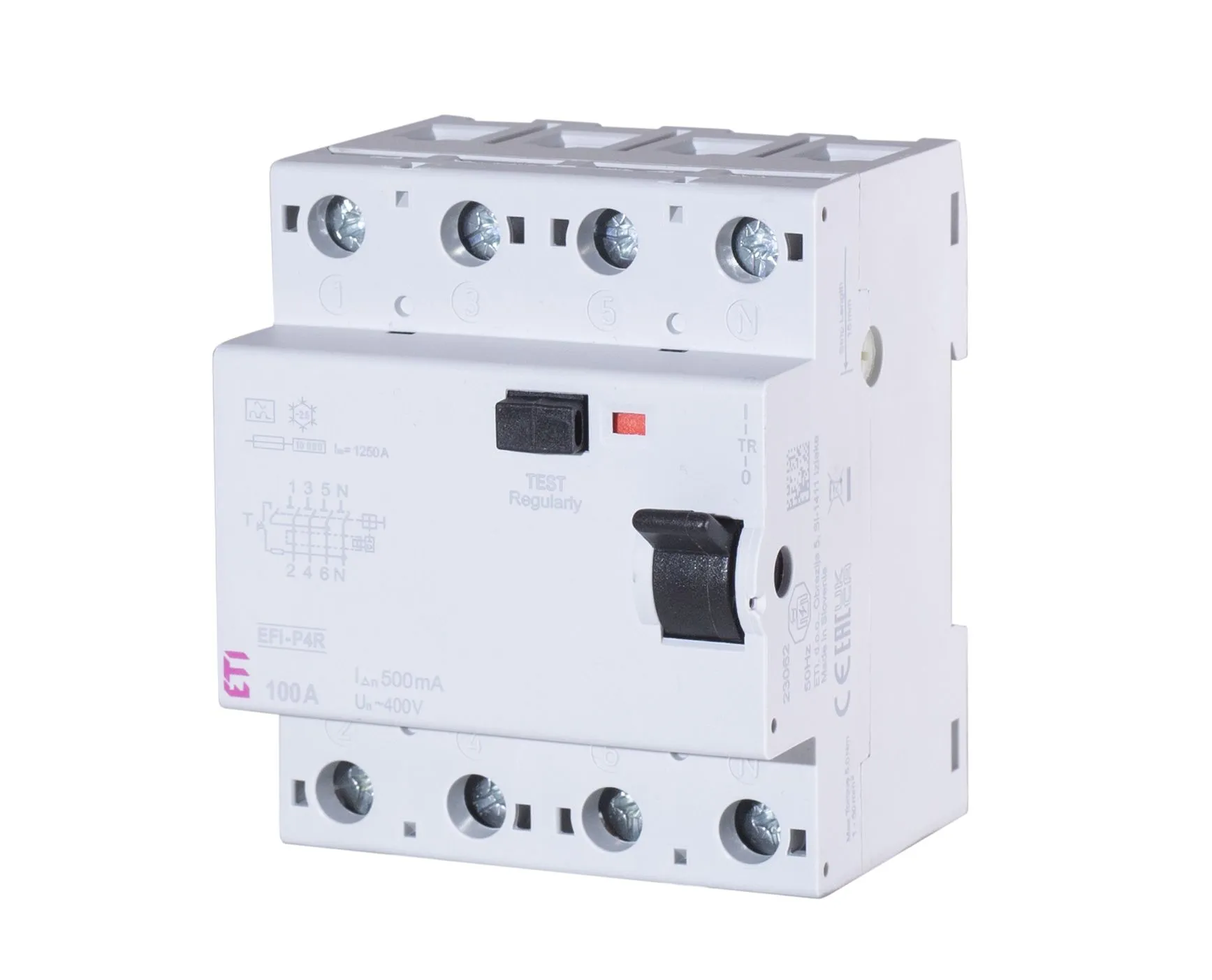 Zaštitna sklopka na diferencijalnu struju EFI-P4R A S 100/0.3 002061594