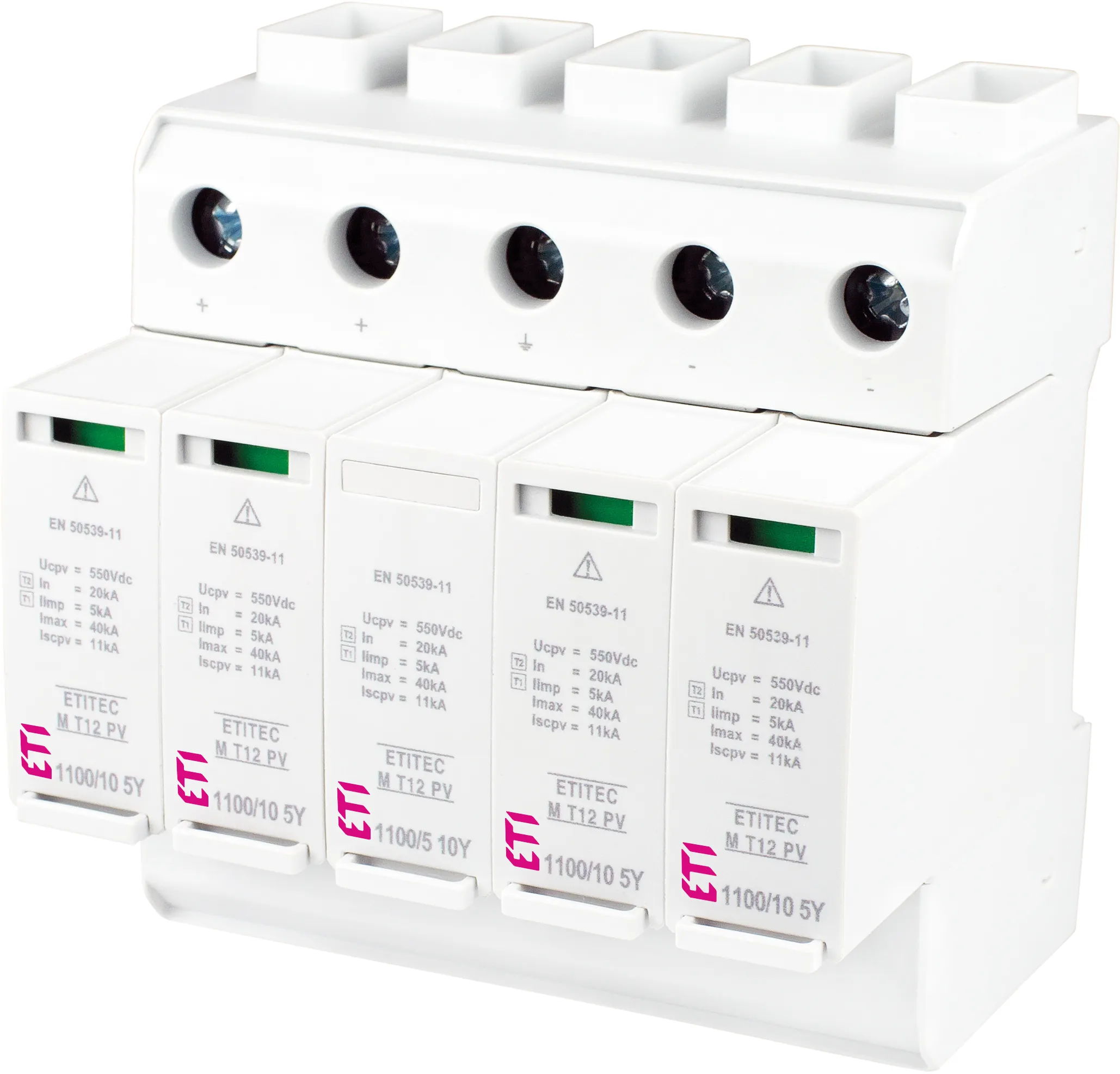Odvodnik prenapona ETITEC M T12 PV 1100/10 5Y RC 002440676