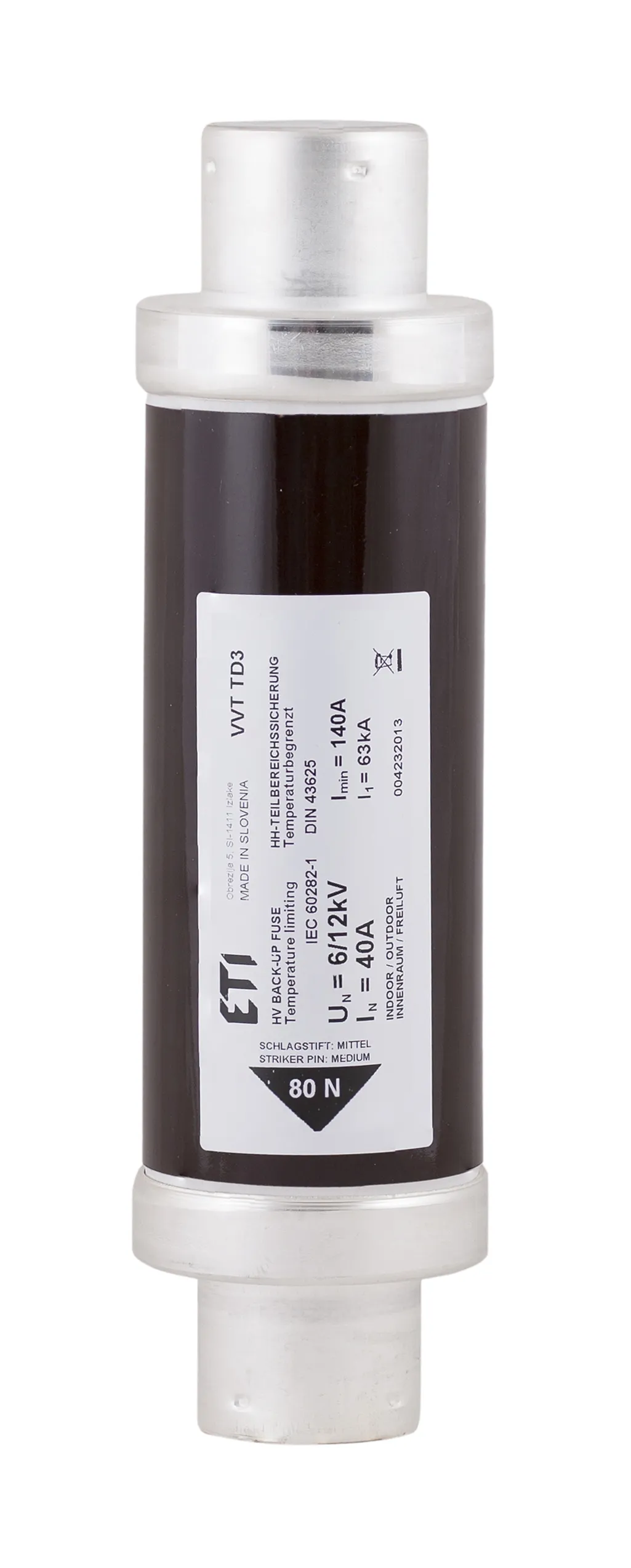Topljivi osigurač VVT-D3 12kV/2A 192 004232103