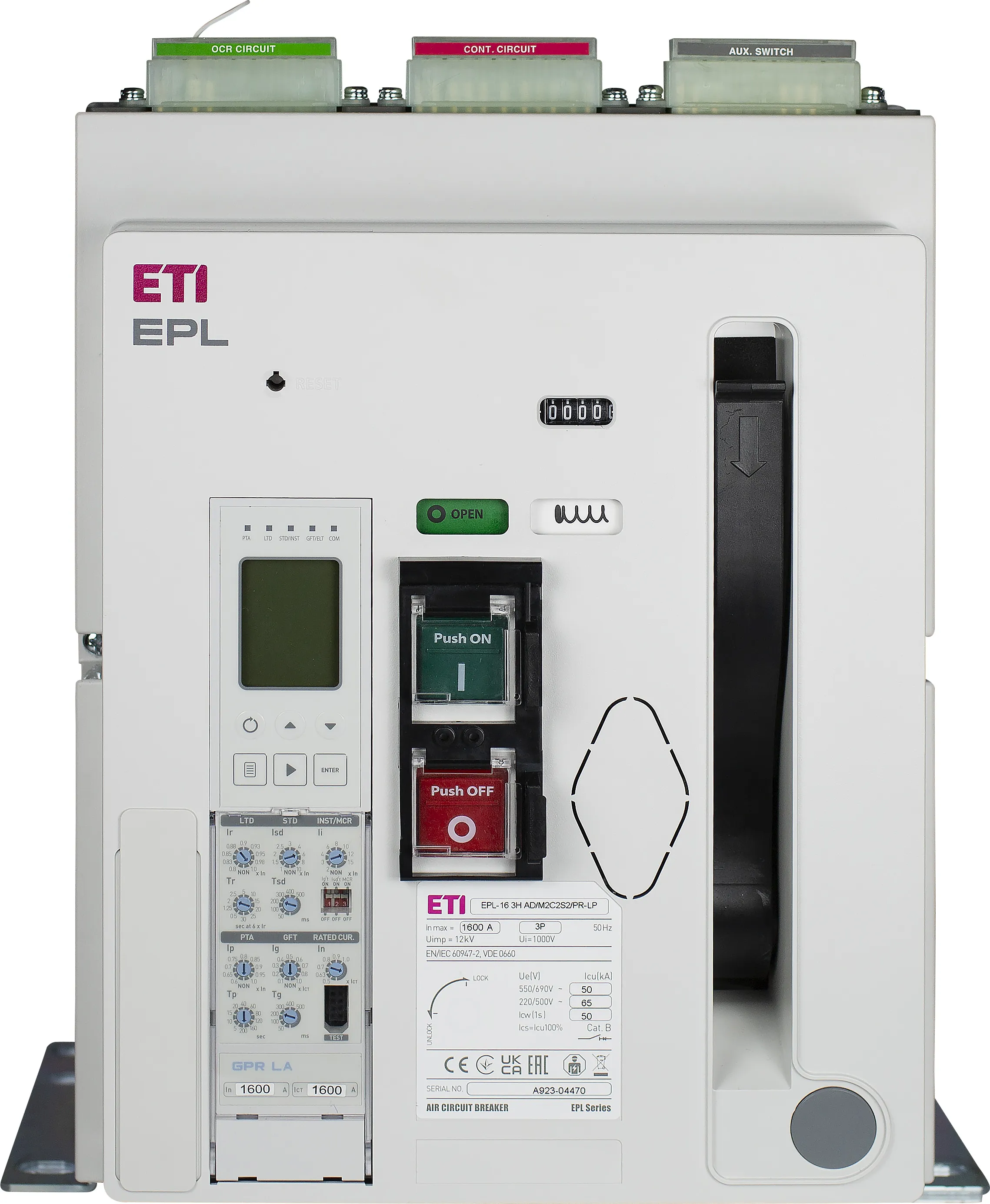 Vazdušni prekidač EPH-40 3H BD/M2C2S2/PR-LP 004695740