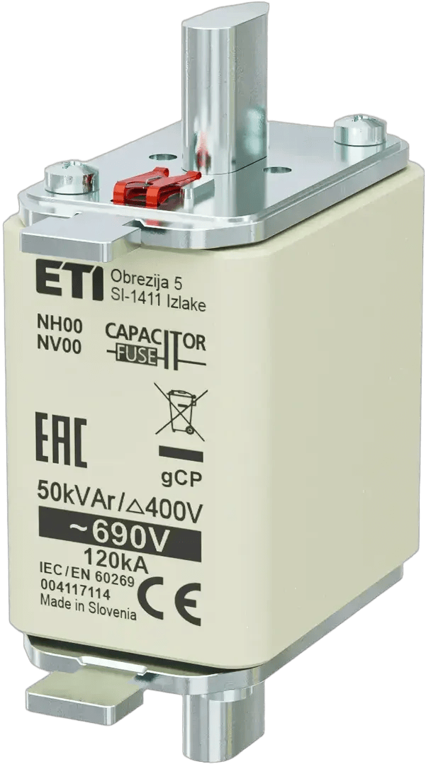 Power capacitor fuses