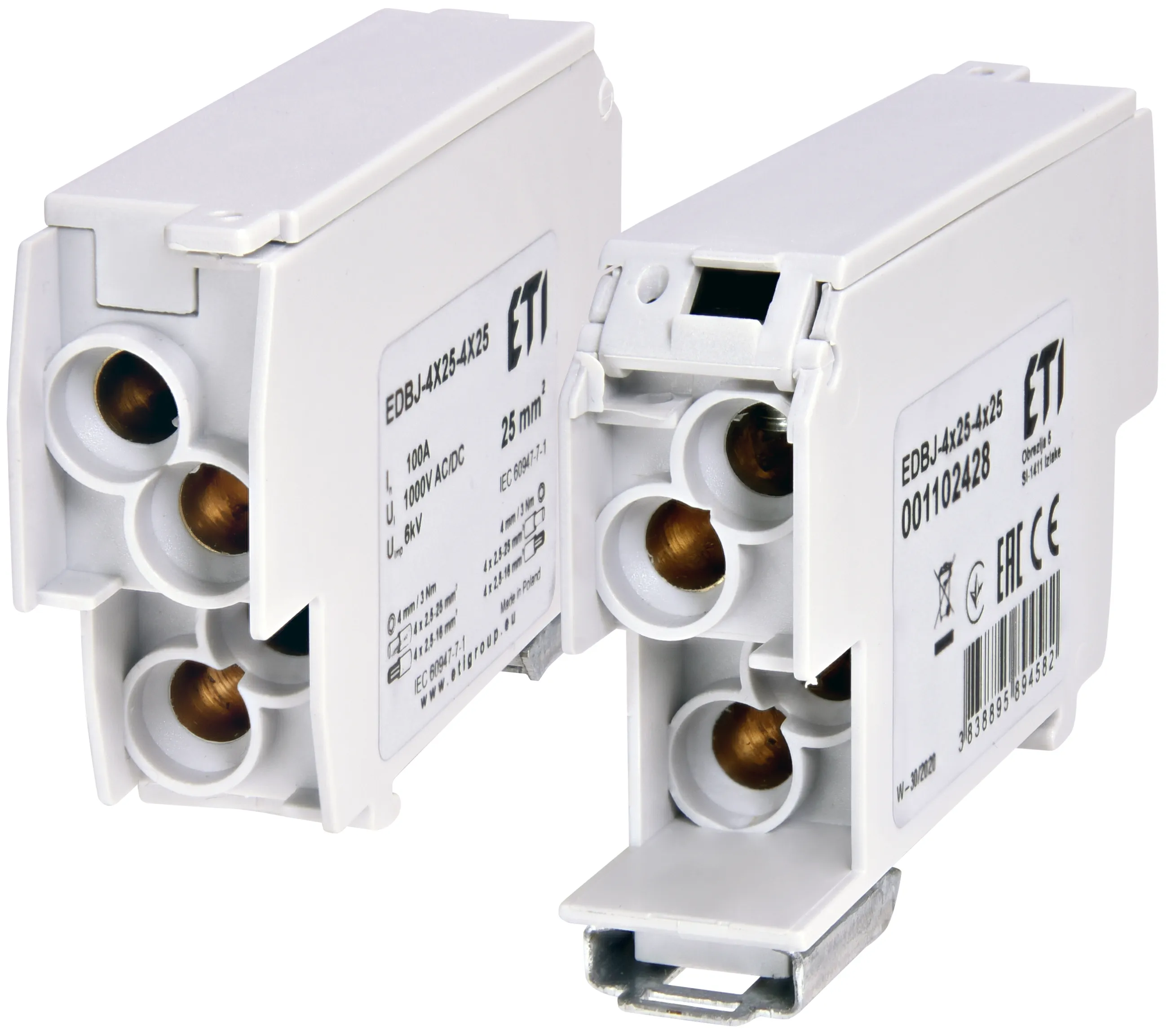 Distributivni blok EDBJ-4x25-4x25 001102428