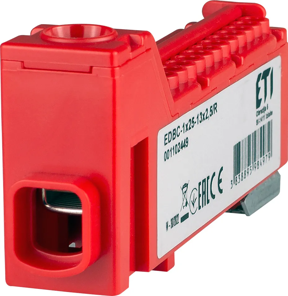Distributivni blok EDBC-1x25-13x2,5/R 001102449