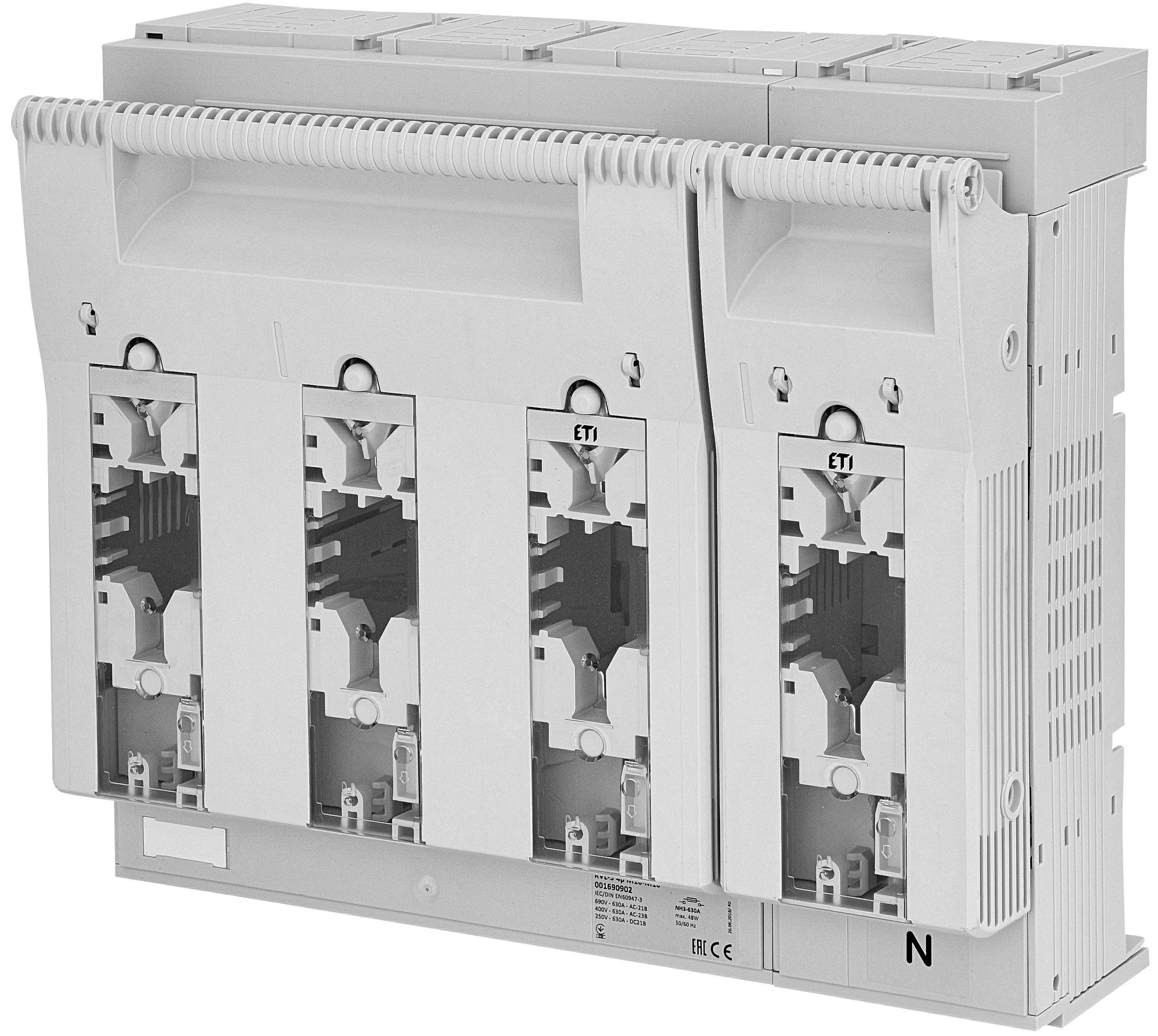 Rastavljač prekidača osigurača KVL-3 4p M10-M10 001690902