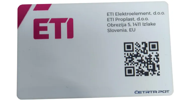 Nosač stanice za punjenje. pristup EVC-RFID card 001800201