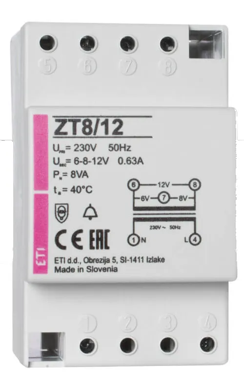 zvučni transformator ZT 8/12 002411006