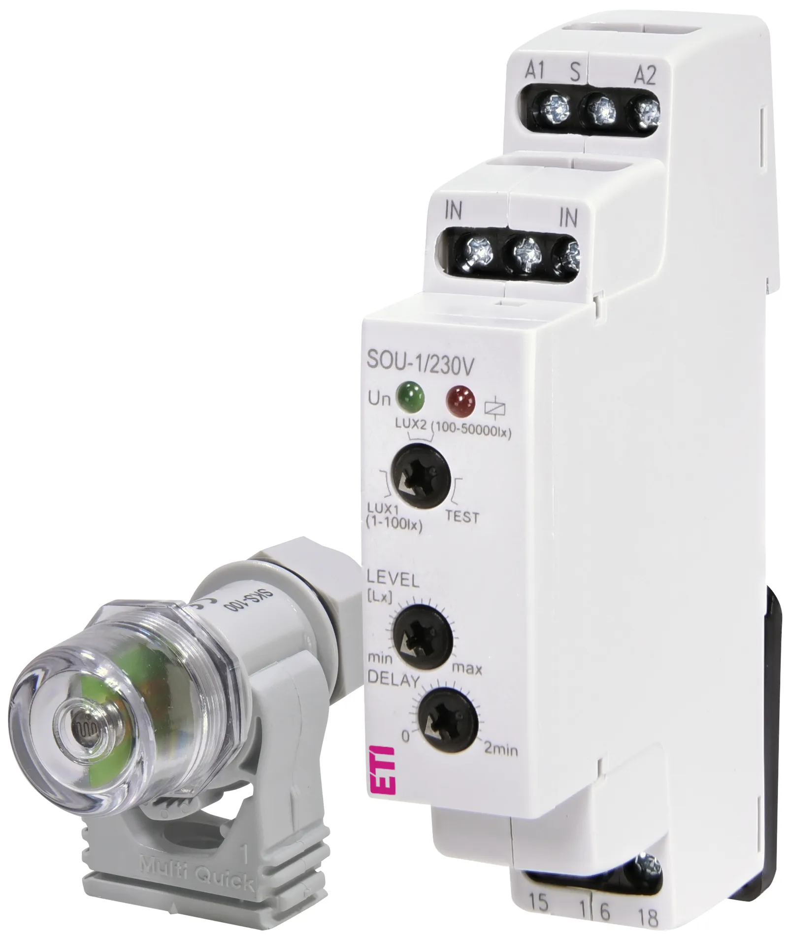 Noćni prekidač SOU-1/230V+senzor 002470011