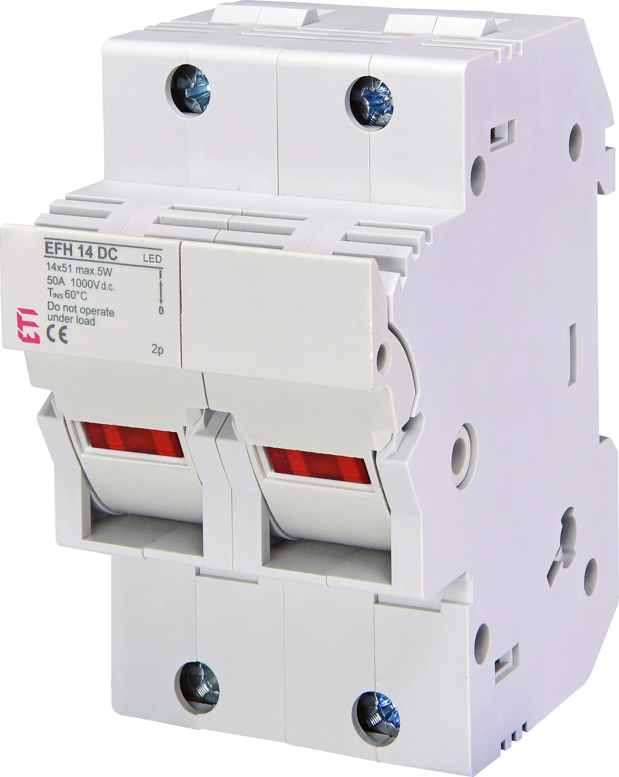 osnova osigurača EFH 14 DC 2p LED 002560213