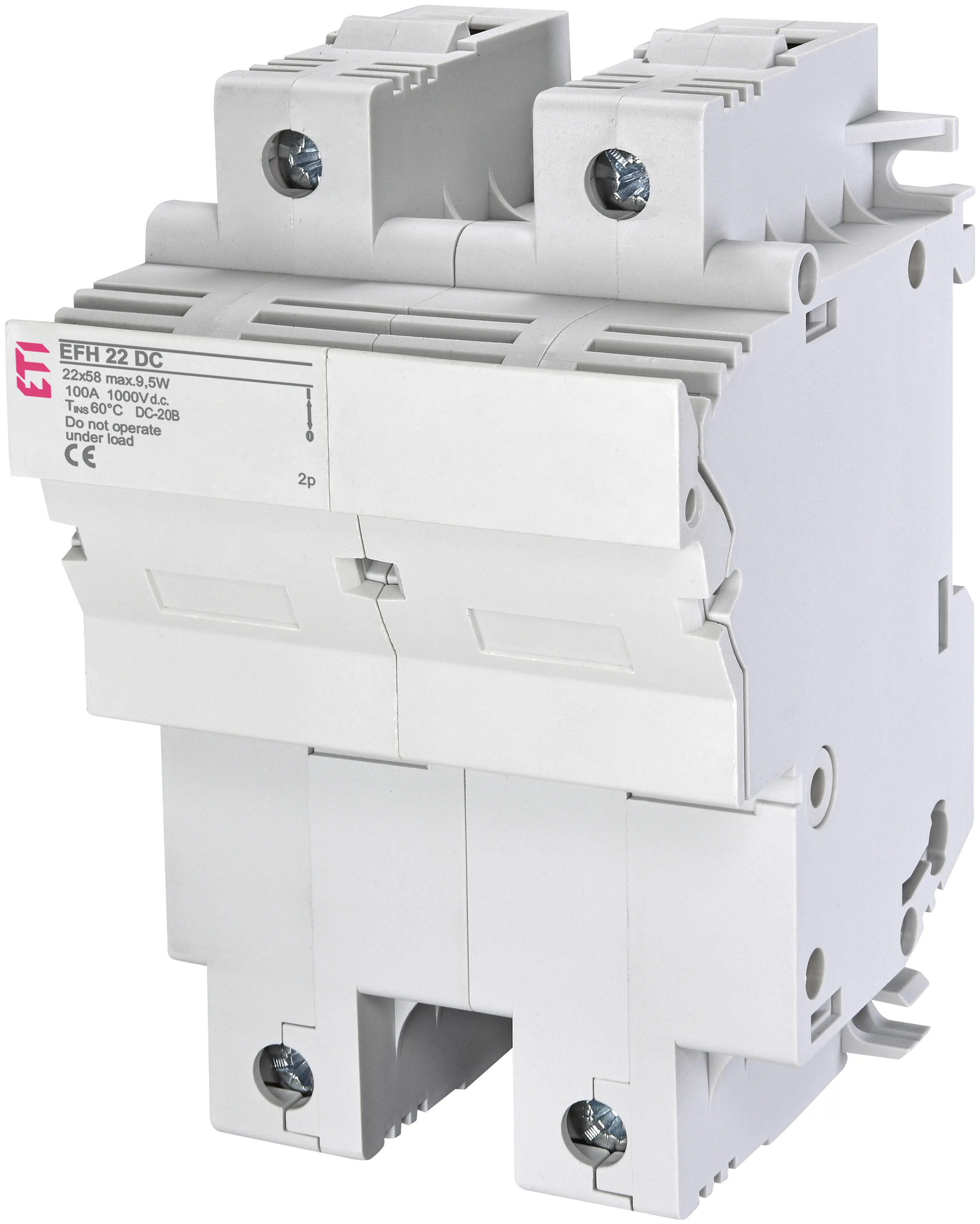 osnova osigurača EFH 22 DC 2p 002570203