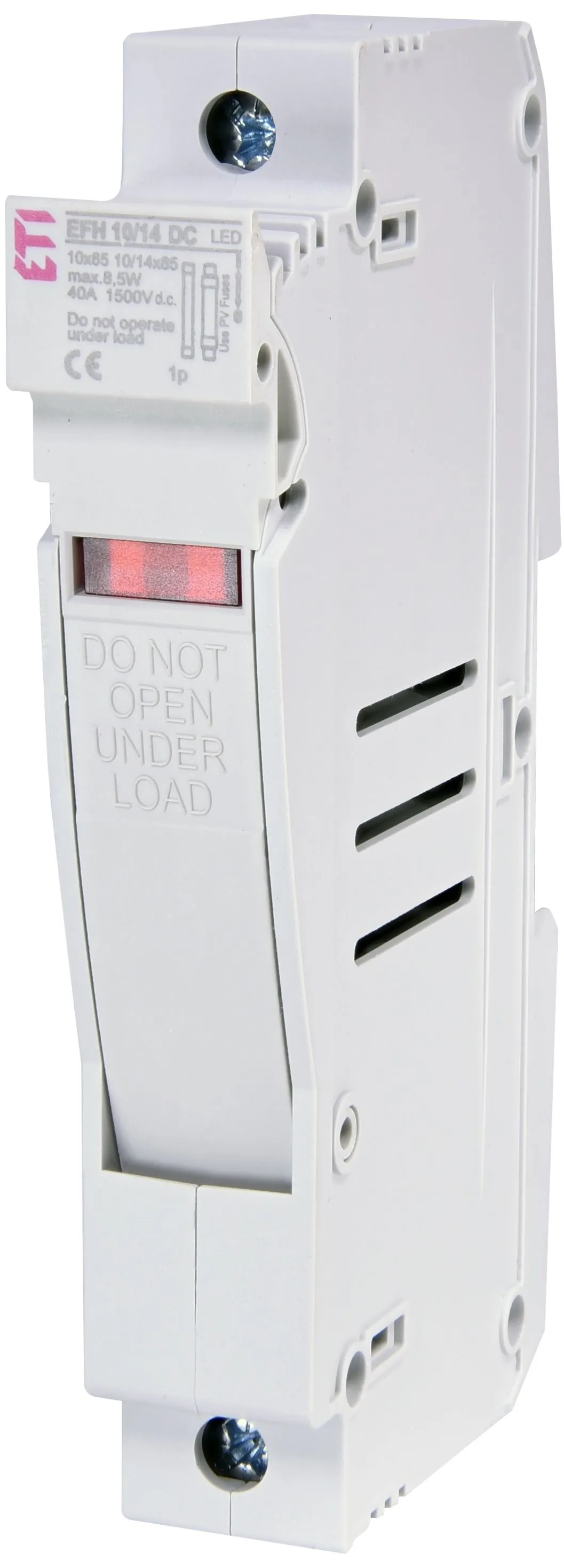 osnova osigurača EFH 10/14 DC LED 1p 002580011