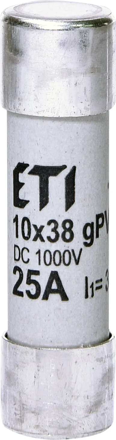 Topljivi osigurač CH10x38 gPV 25A/1000V DC 002625139