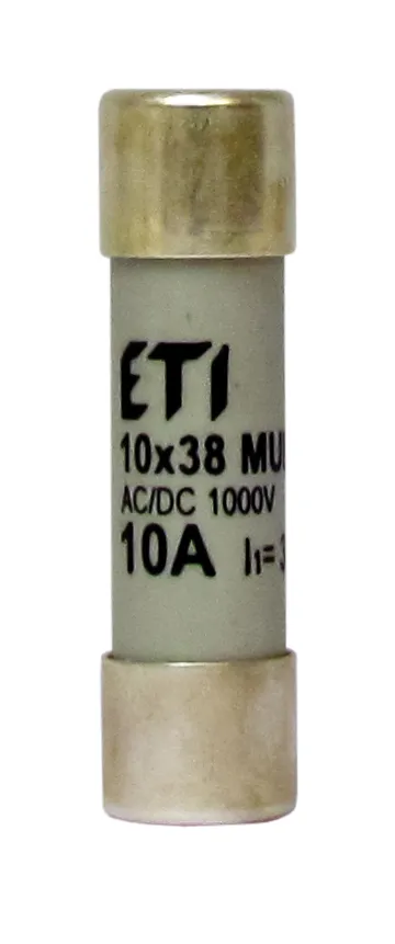 Topljivi osigurač CH10x38 MM 2A/1000V AC/DC 002625400