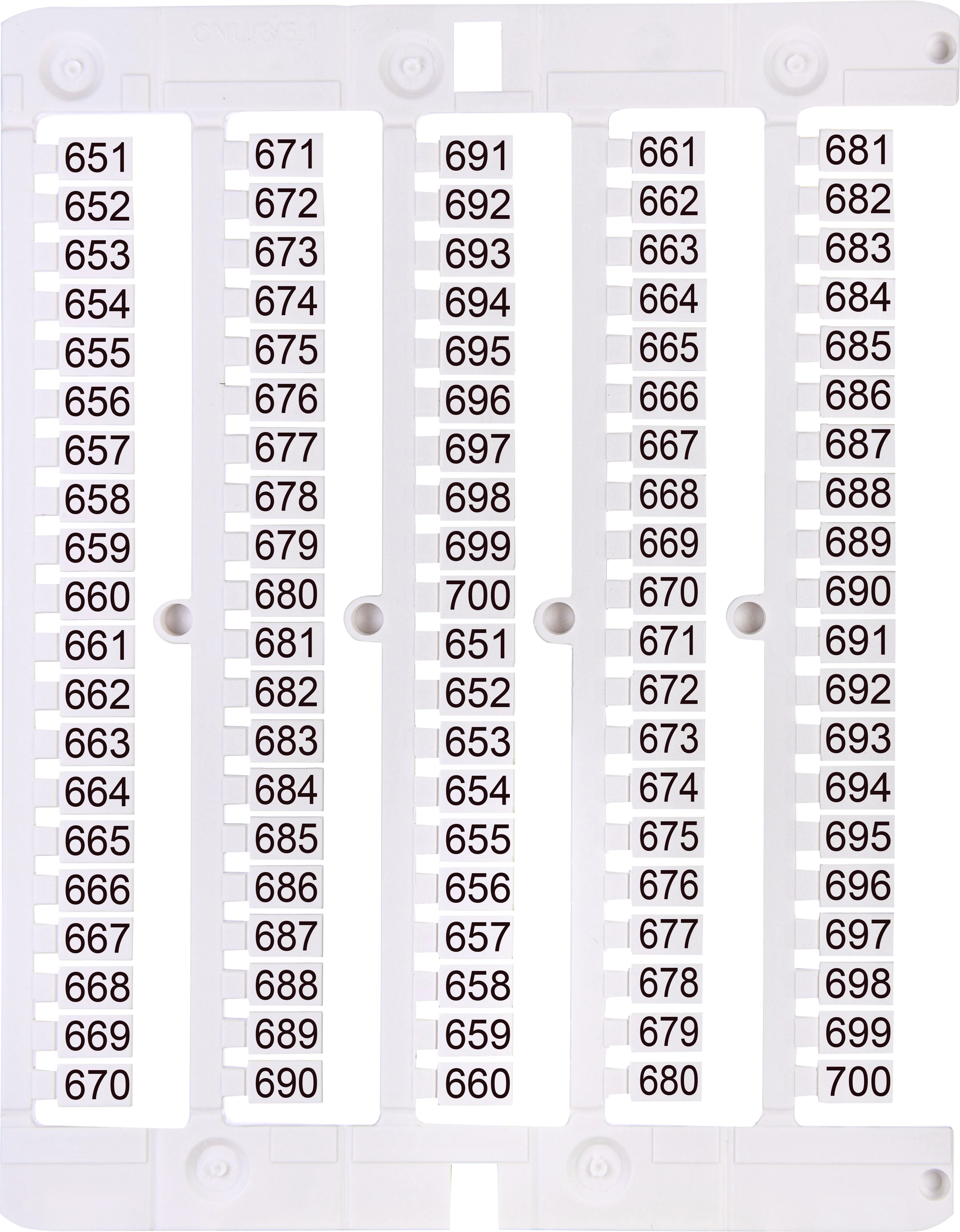 Označna ploča ES-NU0851651 003903090