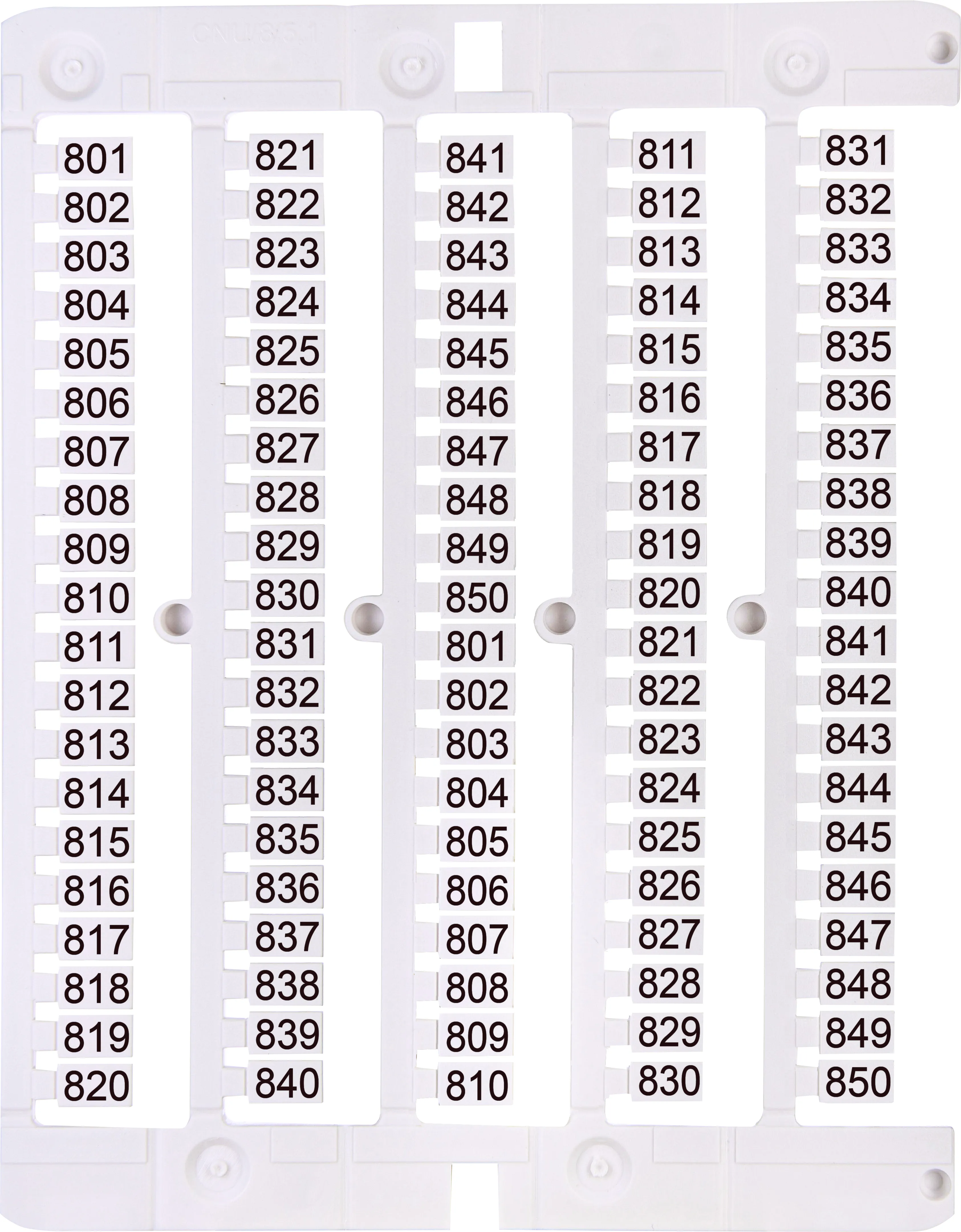 Označna ploča ES-NU0851801 003903093