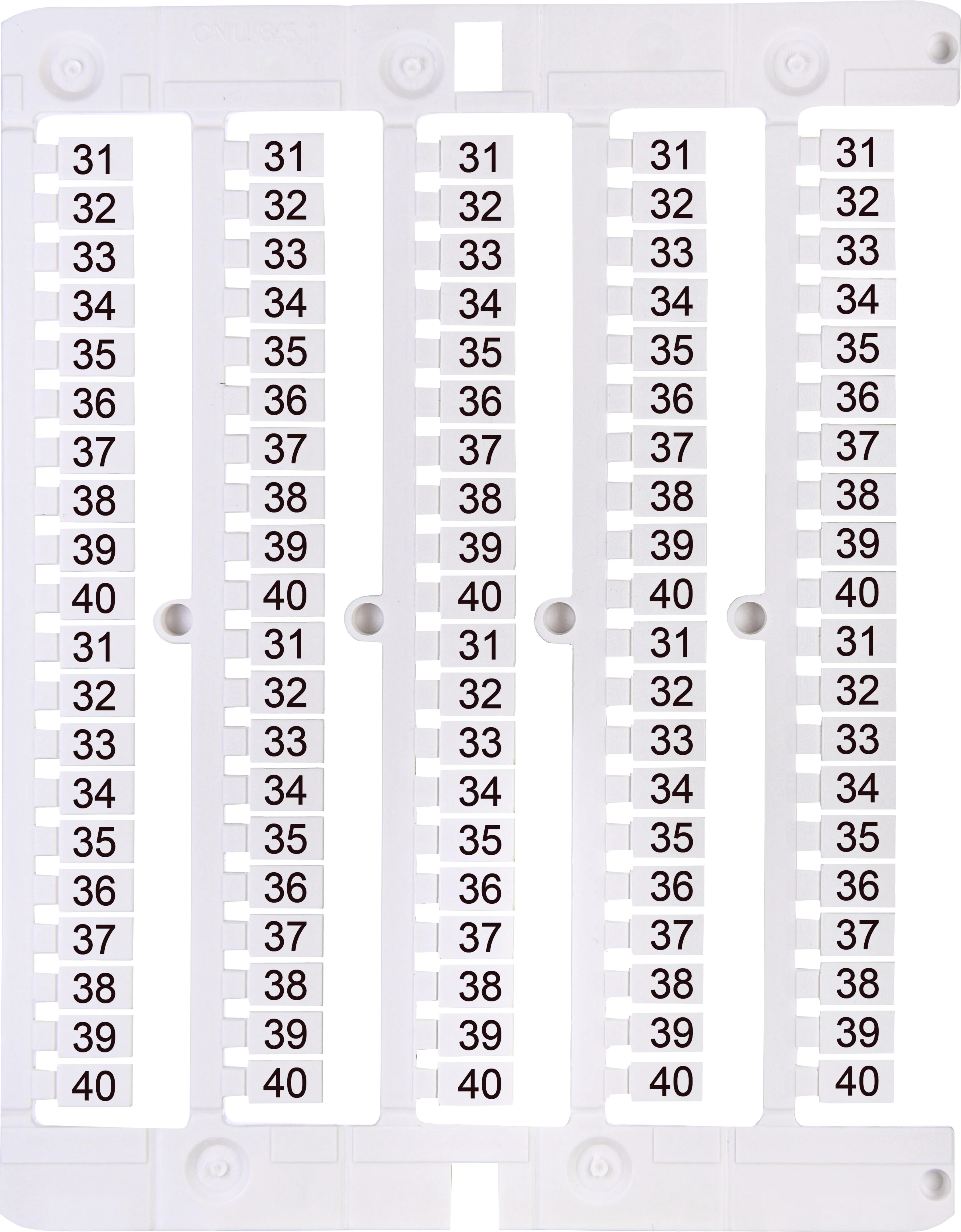 Označna ploča ES-NU0851540 003903100