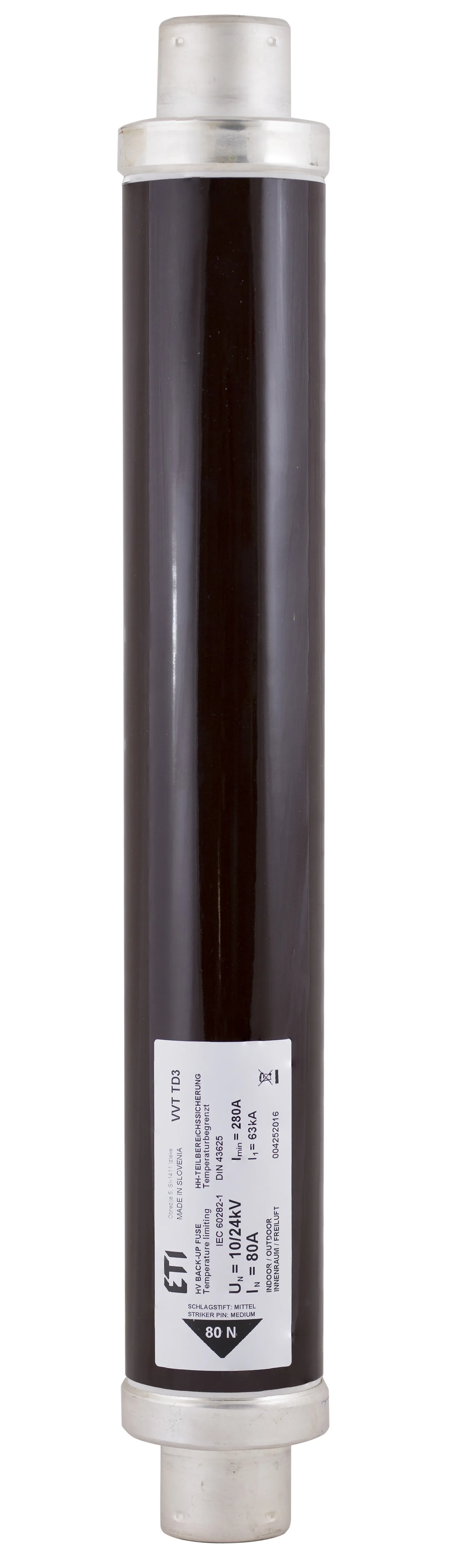 Topljivi osigurač VVT-D3 24kV/4A 004252004