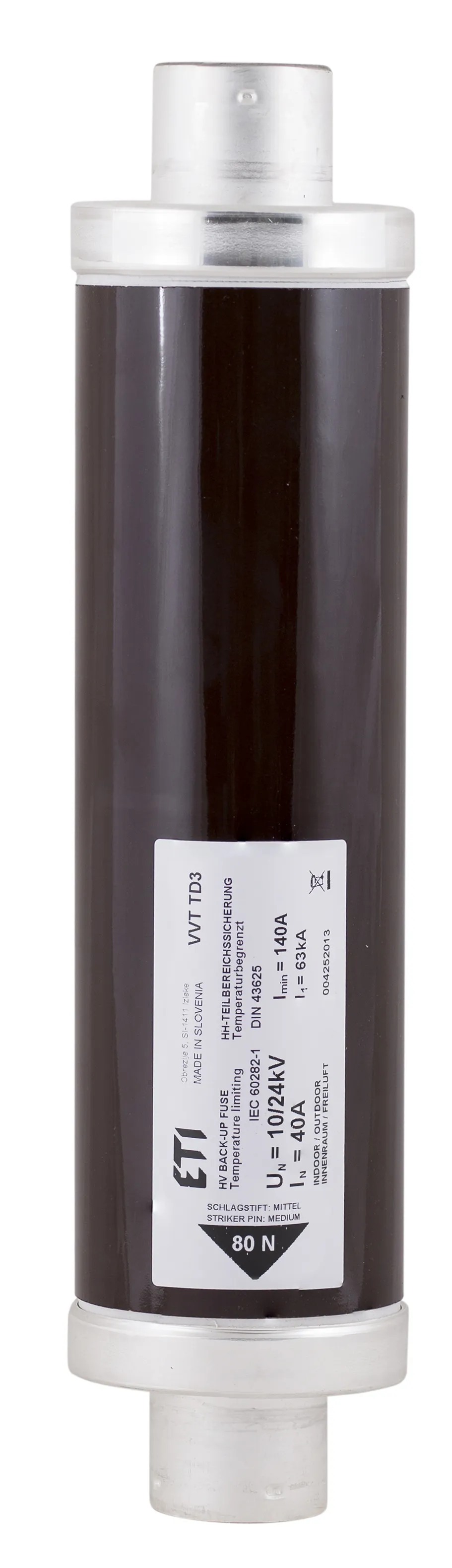 Topljivi osigurač VVT-D3 24kV/4A 292 004252104