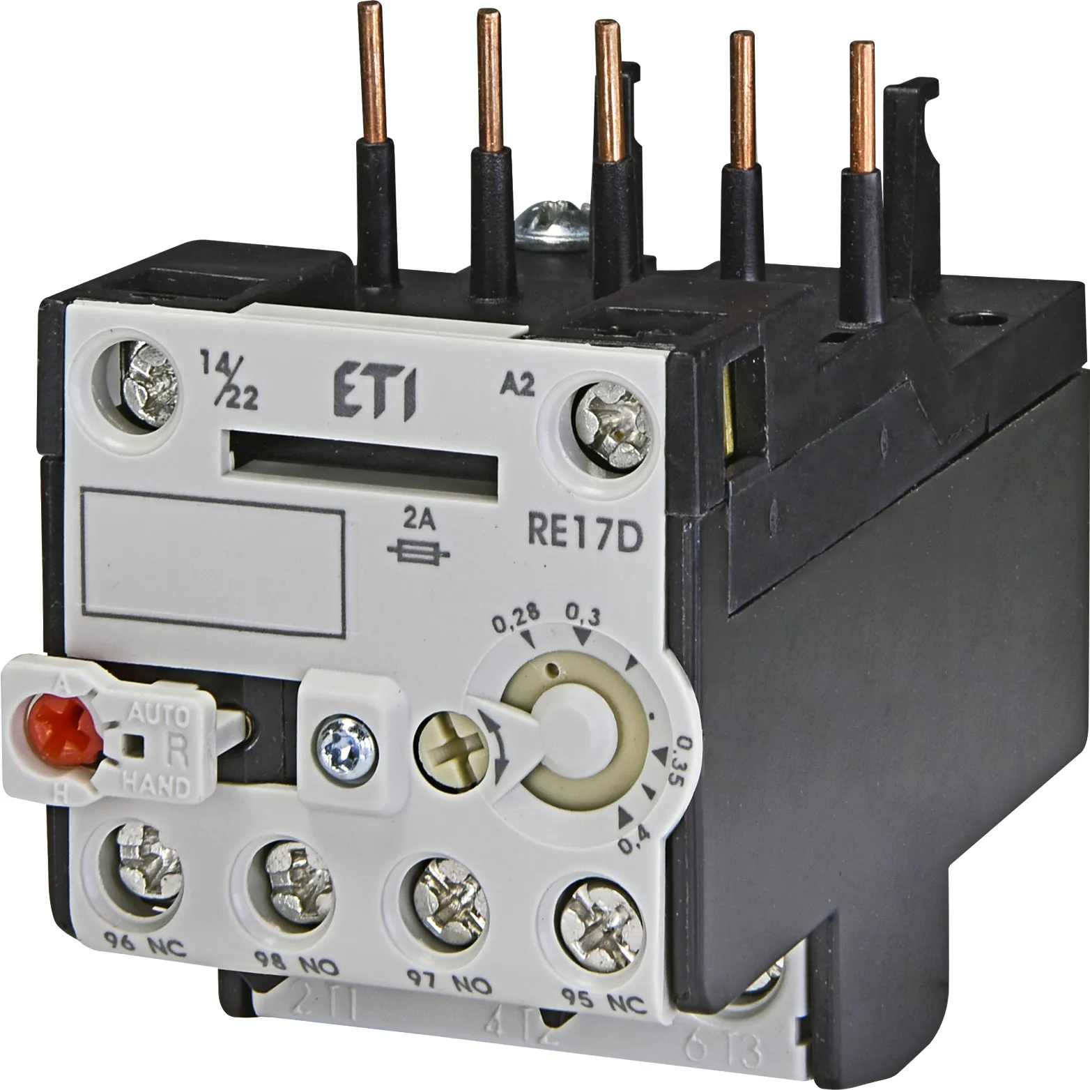 Relej preopterećenja RE17D-0,4 004641400