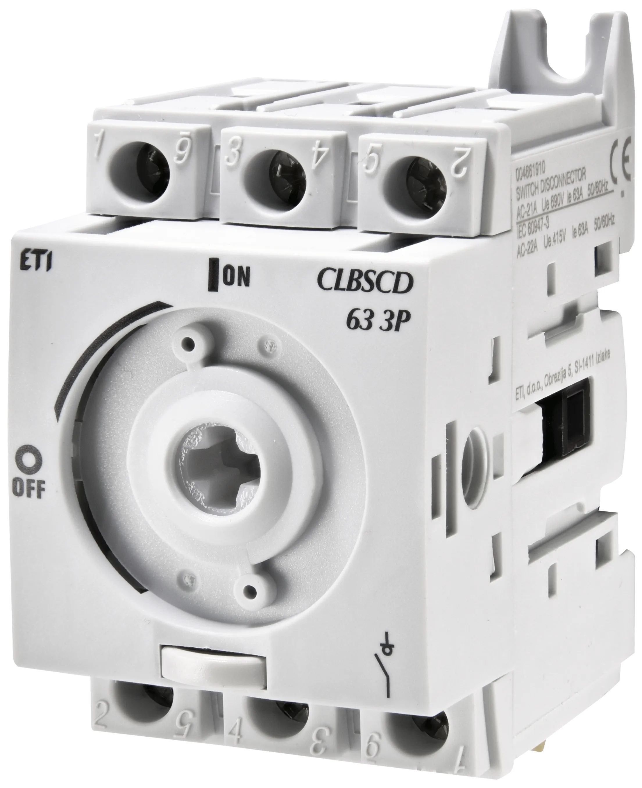 Prekidač za razdvajanje CLBSCD 63 3P 004661910