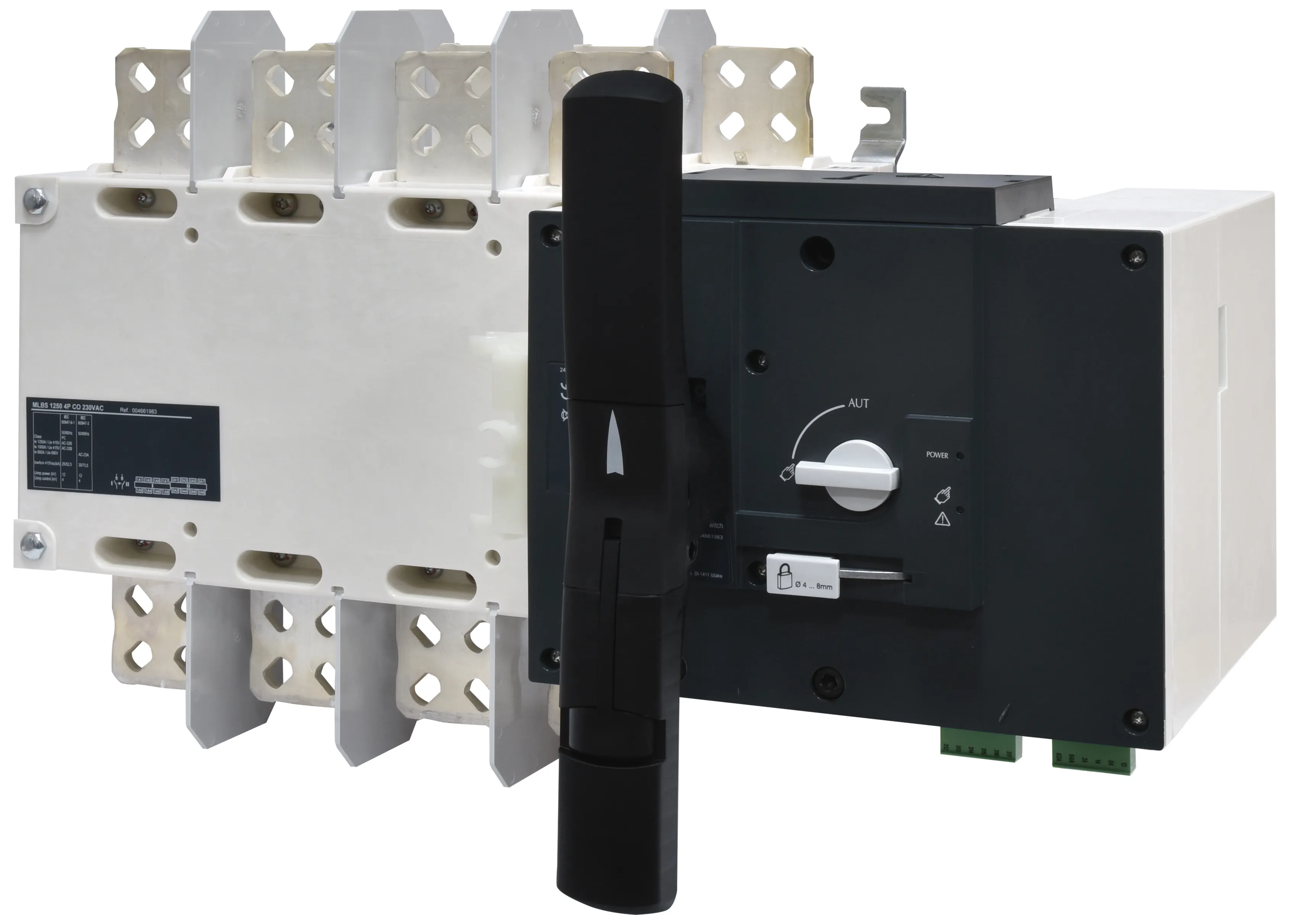 Prekidač - mot. pogon MLBS 1250 4P CO 230VAC 004661983