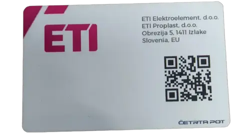 Slika EVC-RFID card