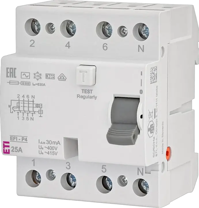 Slika EFI-P4 AC 25/0.03