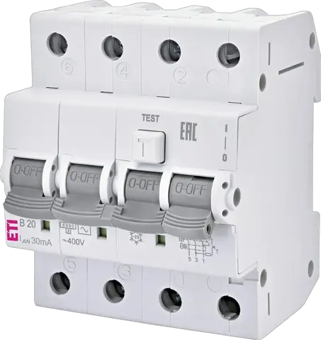 KZS-4M 3p AC B20/0.03