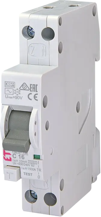 Slika *KZS-1M 1p+N AC C16/0.01 6kA