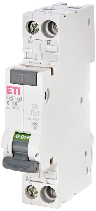 Slika KZS-1MS 1p+N A C16/0.03
