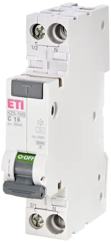 KZS-1MS 1p+N A C16/0.03