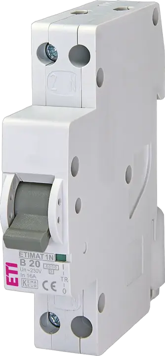 Slika ETIMAT 1N 1p+N B20 6kA