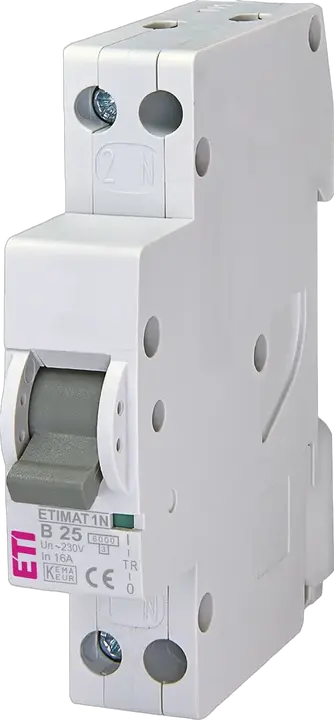 Slika ETIMAT 1N 1p+N B25 6kA