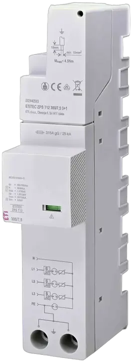 Slika ETITEC ZPS T12 300/12,5 3+1 RC