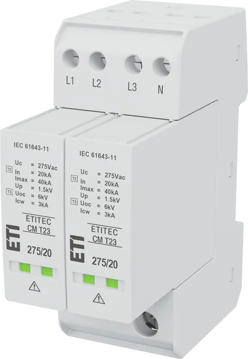 Slika ETITEC CM T23 275/20 4+0 RC
