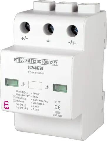 Slika ETITEC SM T12 DC 1000/12,5 Y R