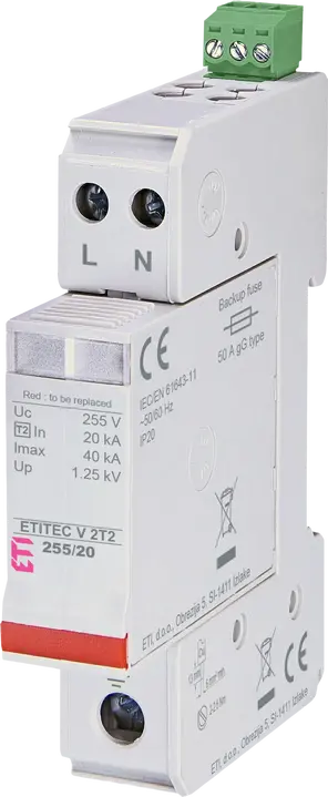 Slika *ETITEC V 2T2 255/20 2+0 RC