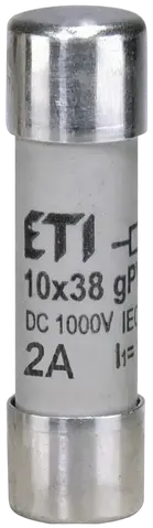 Slika CH10x38 gPV 2A/1000V DC