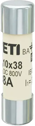 Slika CH10x38 gBat 8A/800V DC