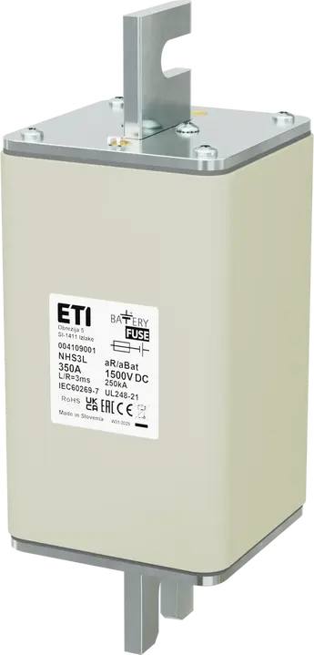 Slika NHS3L aR/aBat 350A/1500V DC AL