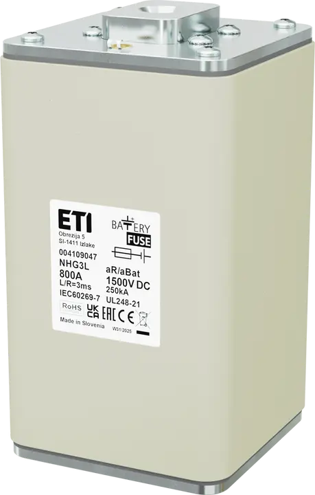 Slika NHG3L aR/aBat 800A/1500V DC AL