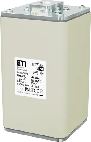 NHG3L aR/aBat 1250A/1500V DCAL