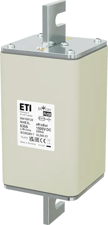 Slika NHE3L aR/aBat 630A/1500V DC AL