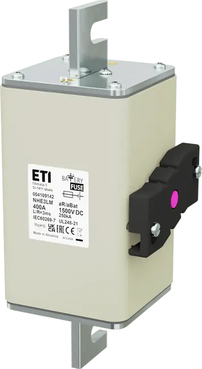 Slika NHE3LM aR/aBat 400A/1500V DCAL
