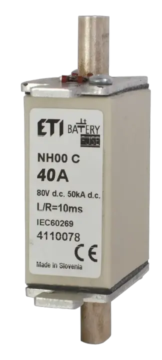 Slika NH000 gBat 40A/80V DC