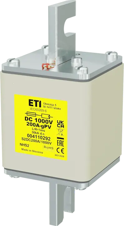 Slika NHS2 gPV 200A/1000V DC
