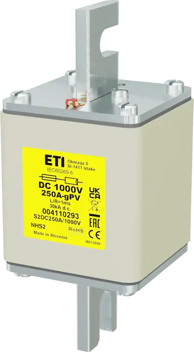 Slika NHS2 gPV 250A/1000V DC