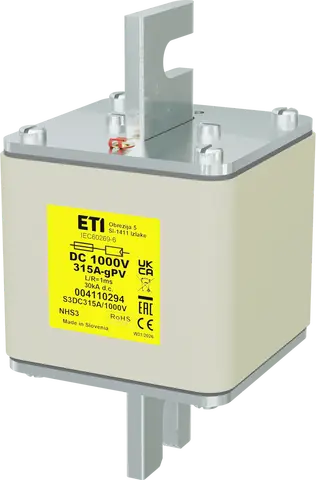 Slika NHS3 gPV 315A/1000V DC