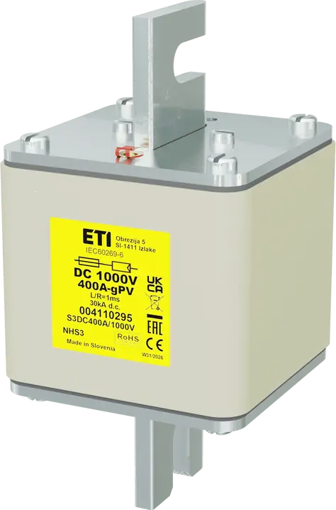 Slika NHS3 gPV 400A/1000V DC