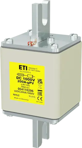 Slika NHU2 gPV 200A/1000V DC